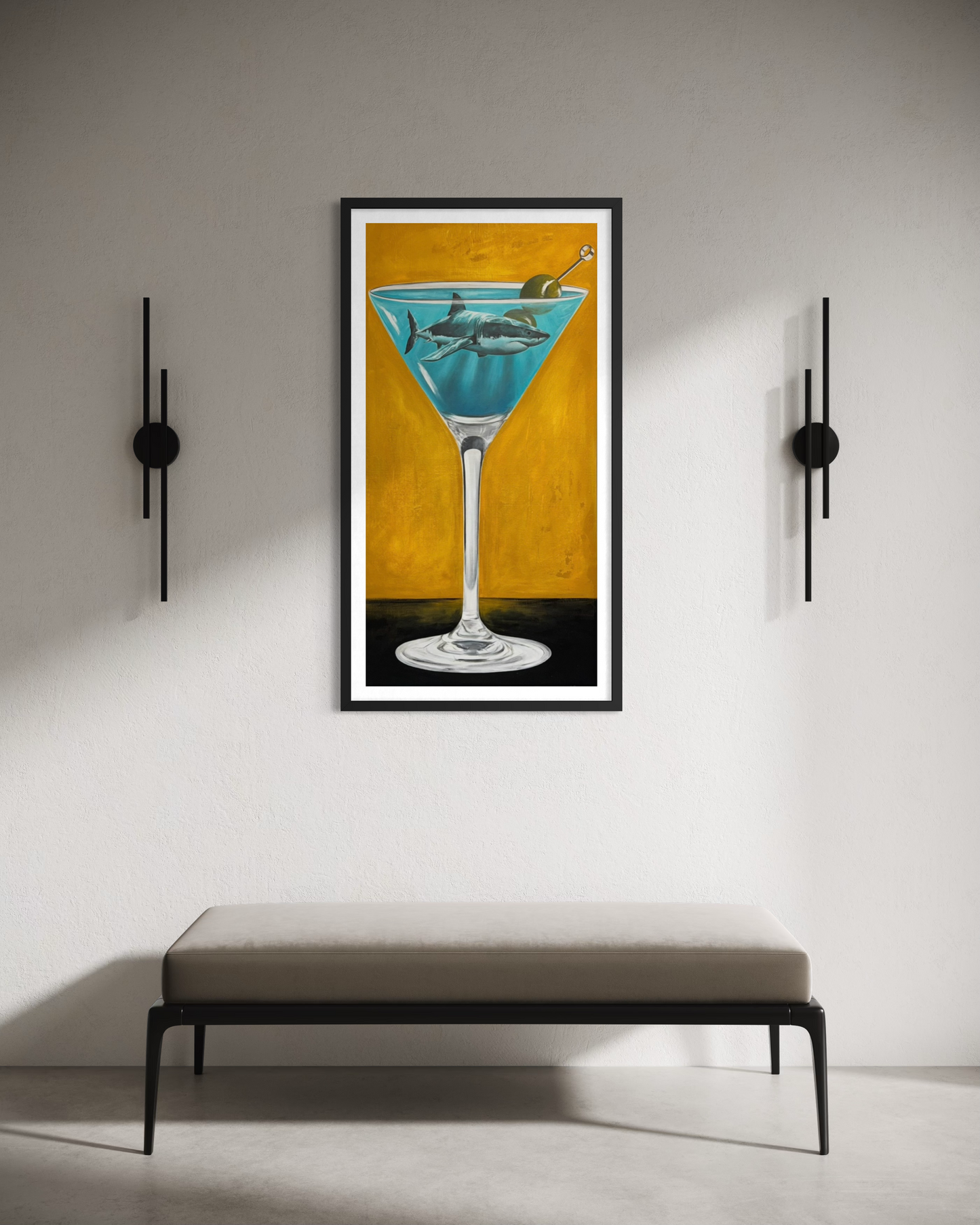 "SHAKEN, NOT STIRRED" Print